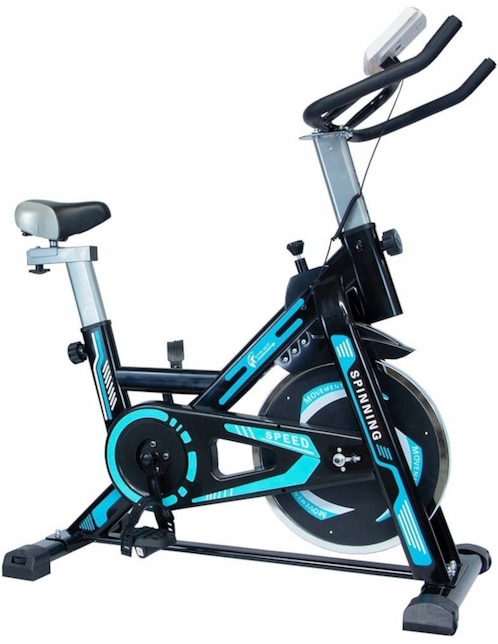 Bicicleta Spinning Fija Centurfit 8 kg Azul