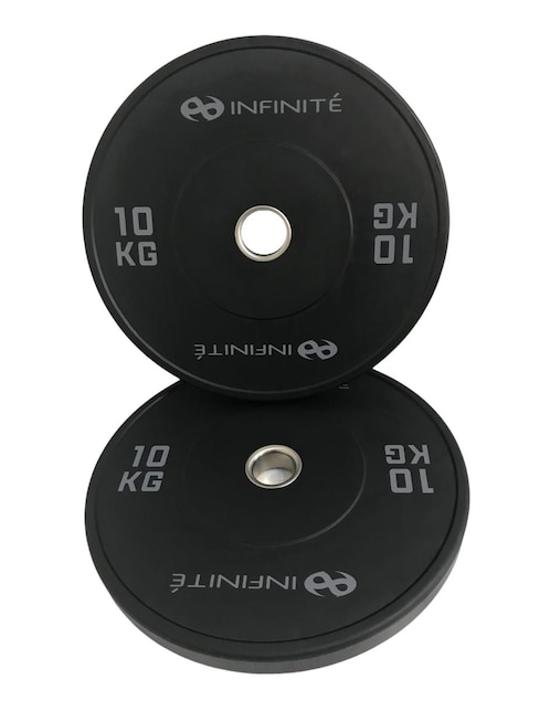 Par de bumpers profesional 10 kg 1