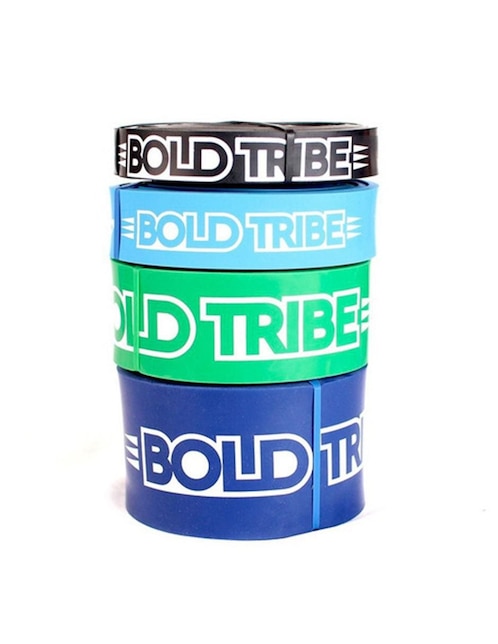 Pack 4 ligas de resistencia Bold Tribe