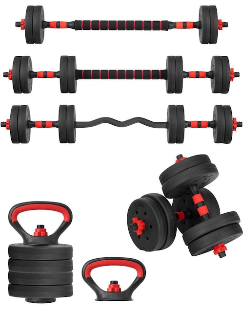 Set de mancuerna Altera peso variable