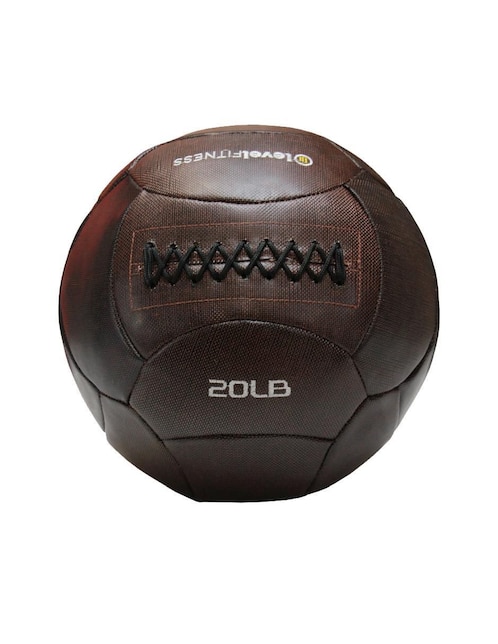 Pelota de pared Level Fitness Wall Ball para entrenamiento