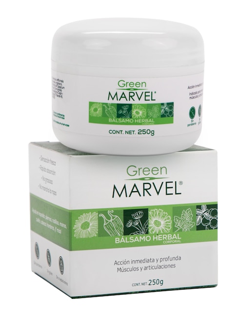 Bálsamo herbal Green Marvel de 250 g