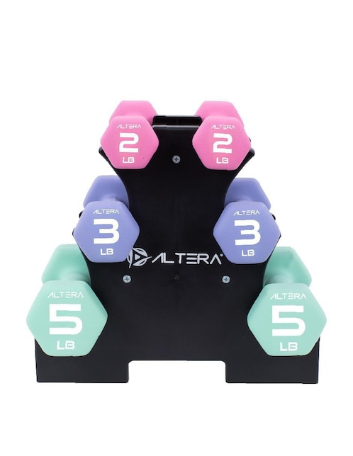 ALTERA Set mancuernas de peso variable Altera