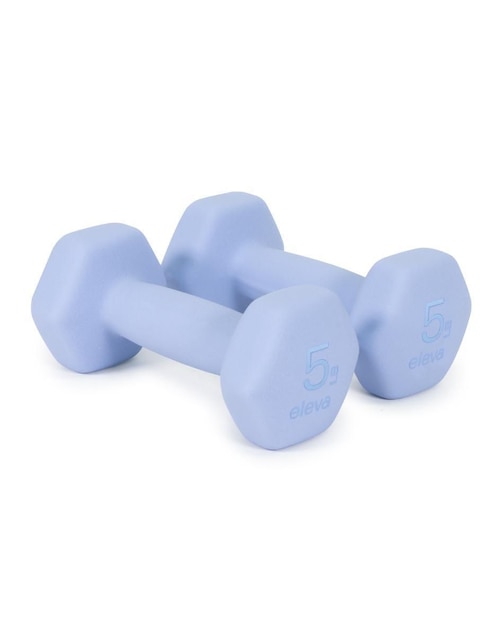 Set mancuernas de peso fijo Eleva