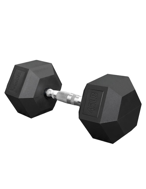 Mancuerna de peso fijo Tayga 22.6 kgs