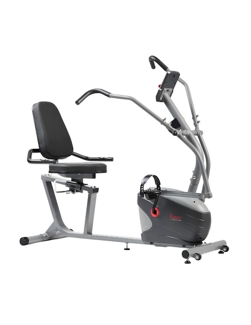 SUNNY HEALTH & FITNESS Bicicleta recumbente Sunny Health & Fitness acero