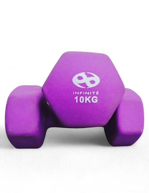 Set mancuernas de peso fijo Infinité 10 kg 2 piezas