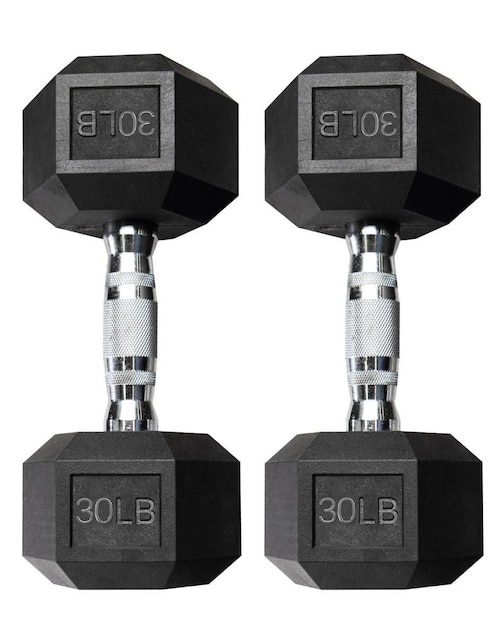 Set mancuernas de peso fijo Xtreme Life 13.6 kg 2 piezas
