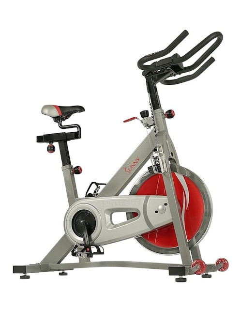 Bicicleta de spinning Sunny Health & Fitness acero