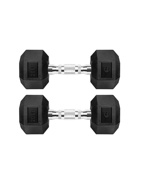 Set mancuernas de peso fijo 2 piezas