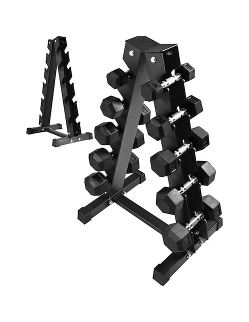 Set mancuernas de peso fijo Centurfit 53 kg 10 piezas