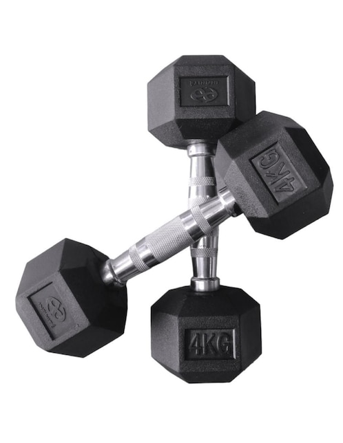 Set mancuernas de peso fijo Infinité 4 kg 2 piezas