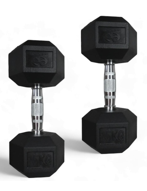 Set mancuernas de peso fijo Infinité 17.5 kg 2 piezas