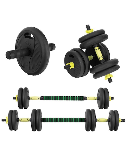 Set mancuernas de peso variable Altera 20 kg 24 piezas