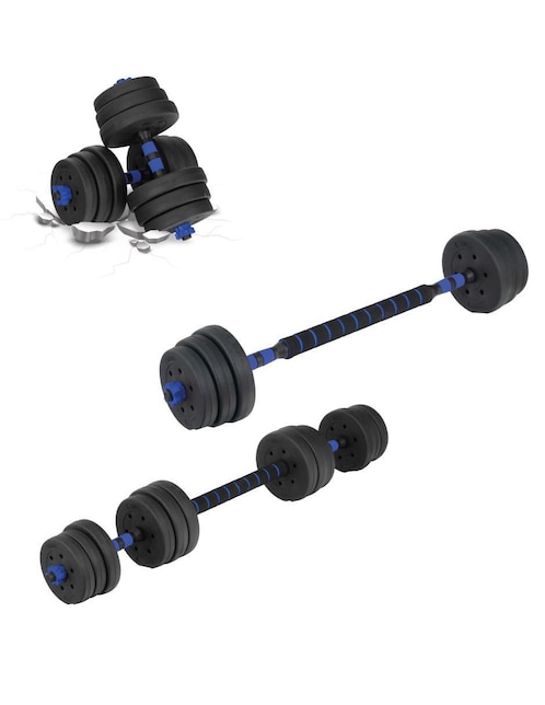 ALTERA Set mancuernas de peso variable Altera 20 kg 19 piezas
