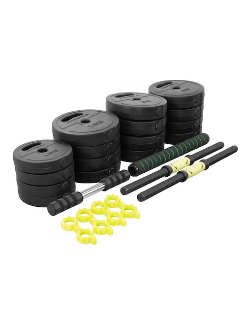 Kit de mancuernas  de peso variable Altera 24 piezas