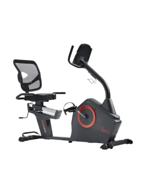 Bicicleta recumbente Sunny Health & Fitness acero al carbono