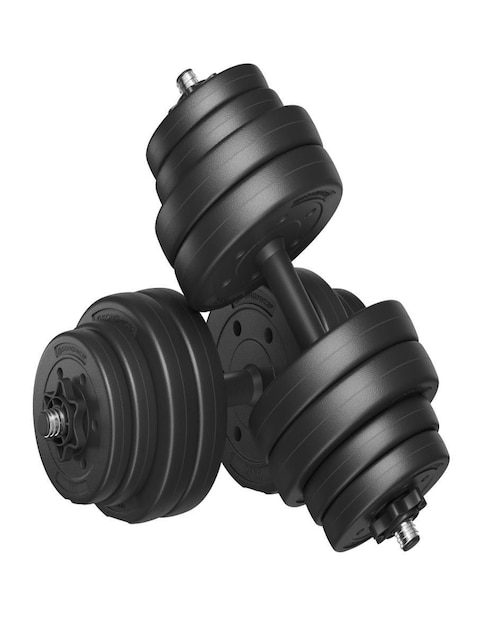 Set mancuernas de peso variable 30 kg 2 piezas