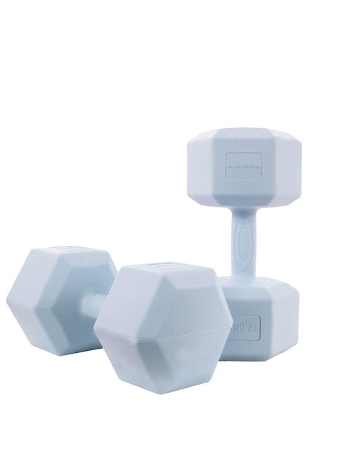 Set mancuernas de peso fijo 25 kg 2 piezas