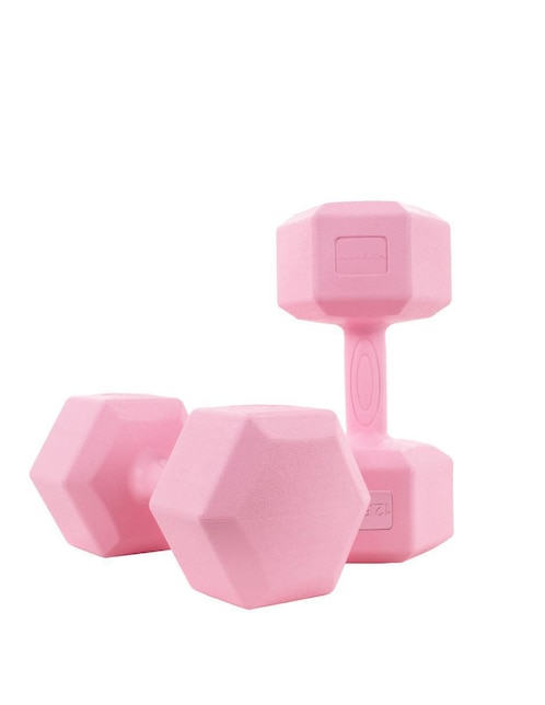 Set mancuernas de peso fijo 25 kg 2 piezas