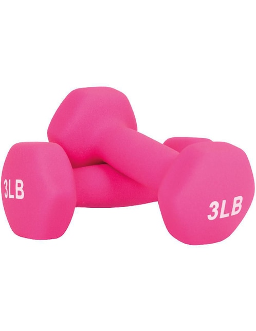 X-RUSH Set mancuernas de peso fijo X-Rush 2.7 kg 2 piezas