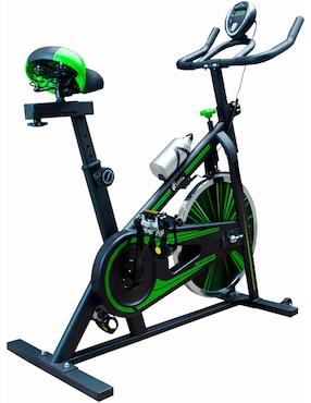 Bicicleta Spinning Fija Centurfit 10 kg Negra