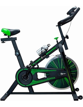 Bicicleta Spinning Fija Centurfit 10 kg Negra