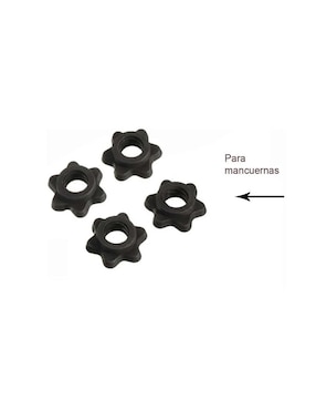 Kit De Pesas 40 Libras Negras Mancuernas Centurfit