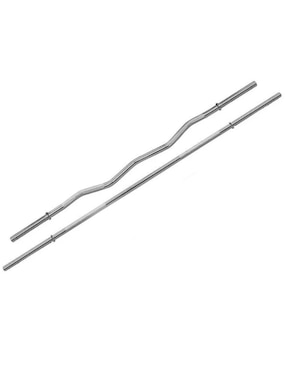 Kit Pesas 100 Libras Plata Barra Z Mancuernas Barra Recta Centurfit