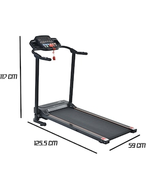 Caminadora Eléctrica Profesional 1.25 HP APP Centurfit