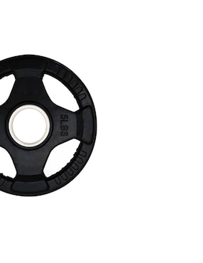 Disco olímpico Tayga rubber 4/10 lb