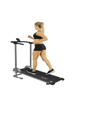 Caminadora mecánica Sunny Health & Fitness SF-T1407M plegable