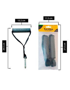Par de agarres para ligas Tayga Sport