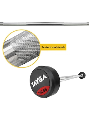 Barra Recta Premium Tayga 20 LB