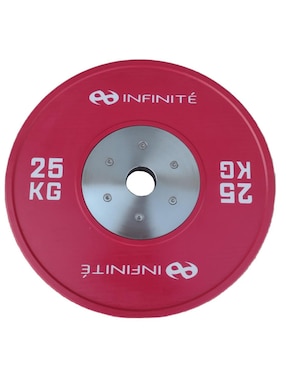 Par de Bumpers Infinité de Goma Maciza 25 Kg Mod. IF-BPC25-2 pzas