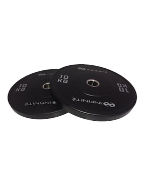 Par de bumpers profesional Infinité 10 kg