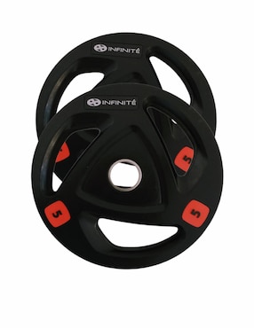 Par De Discos Infinité 28mm 5 Kg Mod. IF-28/5