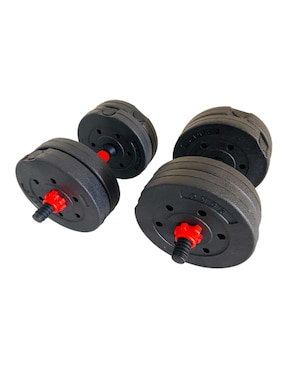 Set ajustable Infinité barra y mancuernas 20 kg