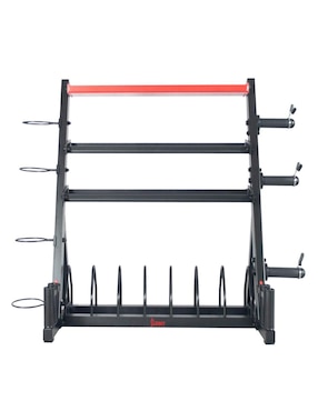 Rack de almacenamiento Sunny Health & Fitness Todo en uno