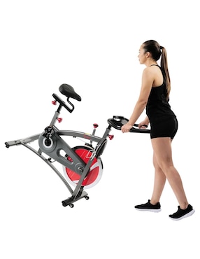 Bicicleta de spinning Sunny Health & Fitness acero