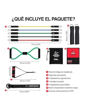 Banda de resistencia Bold Tribe