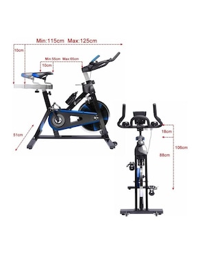 Bicicleta de spinning Centurfit