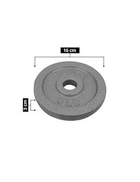 Par de discos estándar Tayga en LB cromados 30 mm