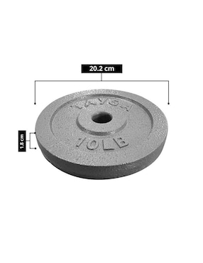 Par de discos estándar Tayga en LB cromados 30 mm