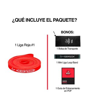 Liga de resistencia Power Band 1 Bold Tribe