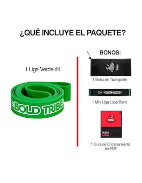 Liga de resistencia Bold Tribe Power Band