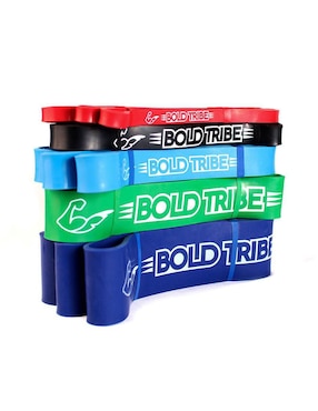 Set De 5 Ligas De Resistencia Bold Tribe