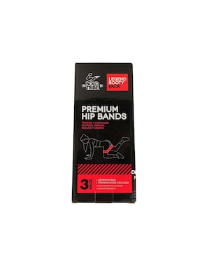 Set de bandas de resistencia Bold Tribe 3 pz