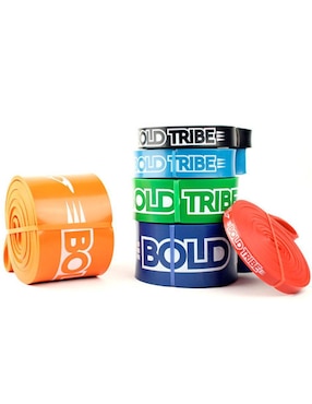 Pack 6 ligas de resistencia Bold Tribe