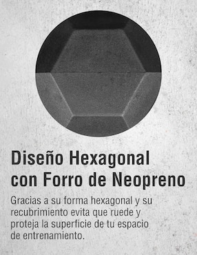 Mancuerna de peso fijo Altera